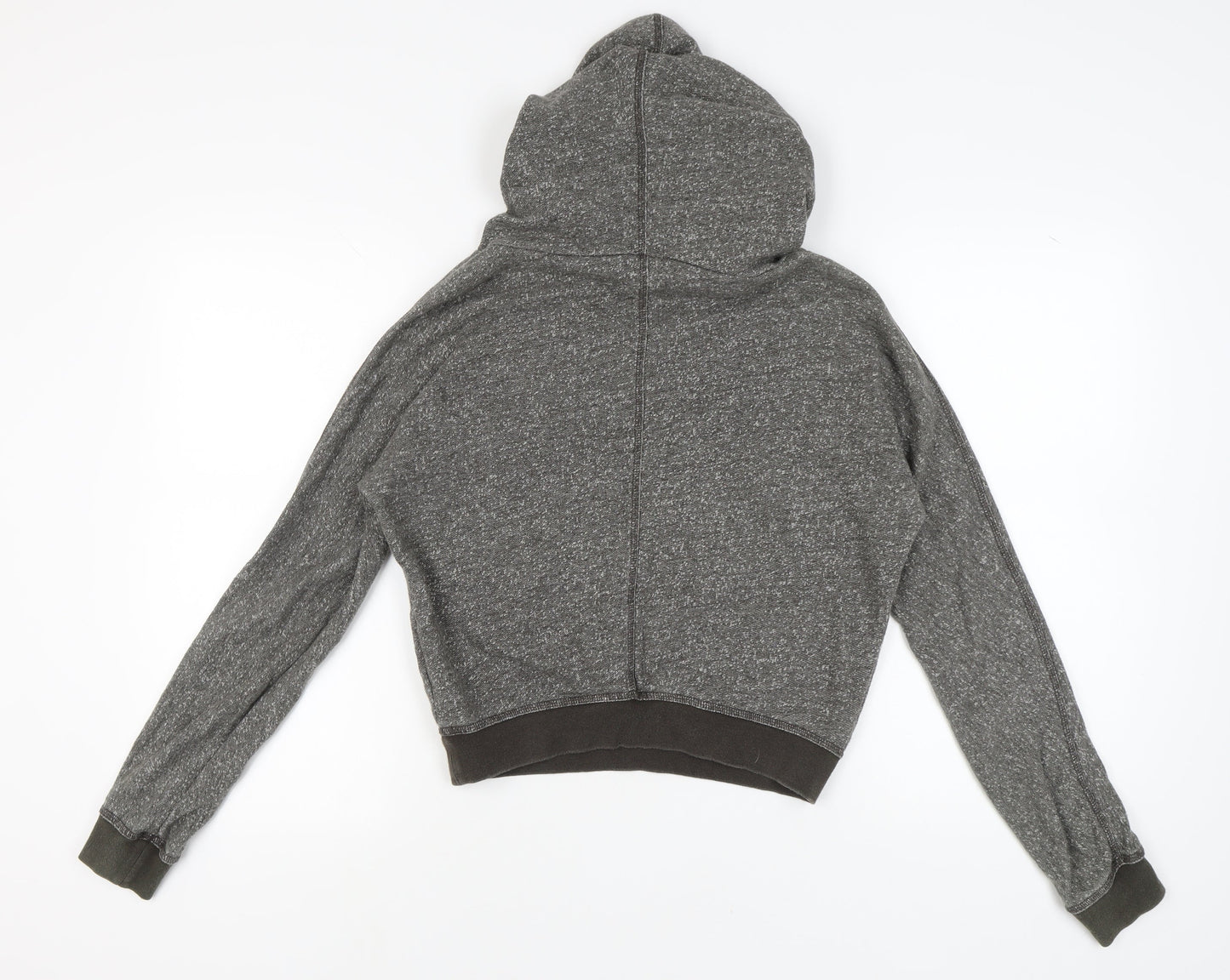 Nike Women's Grey Hoodie - Size S, Hooded, Activewear