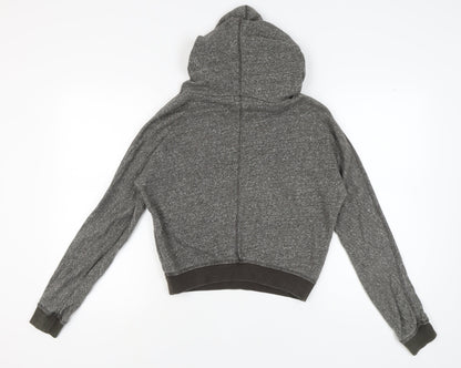 Nike Women's Grey Hoodie - Size S, Hooded, Activewear