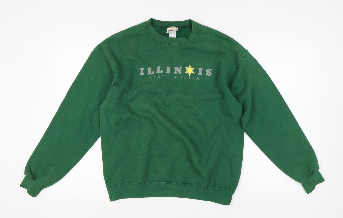 Lee Green Unisex Pullover Sweatshirt, M, Graphic Logo