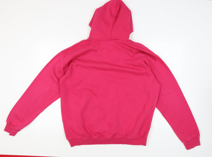 Little White Lies Pink XL Unisex Pullover Hoodie