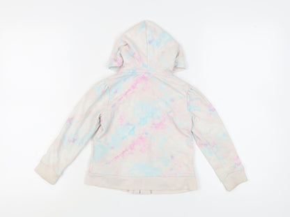 Gap Girls Multicoloured Full Zip Hoodie, Size 5 Years