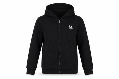 LA Gear Girls Black Full Zip Hoodie 11-12 Years