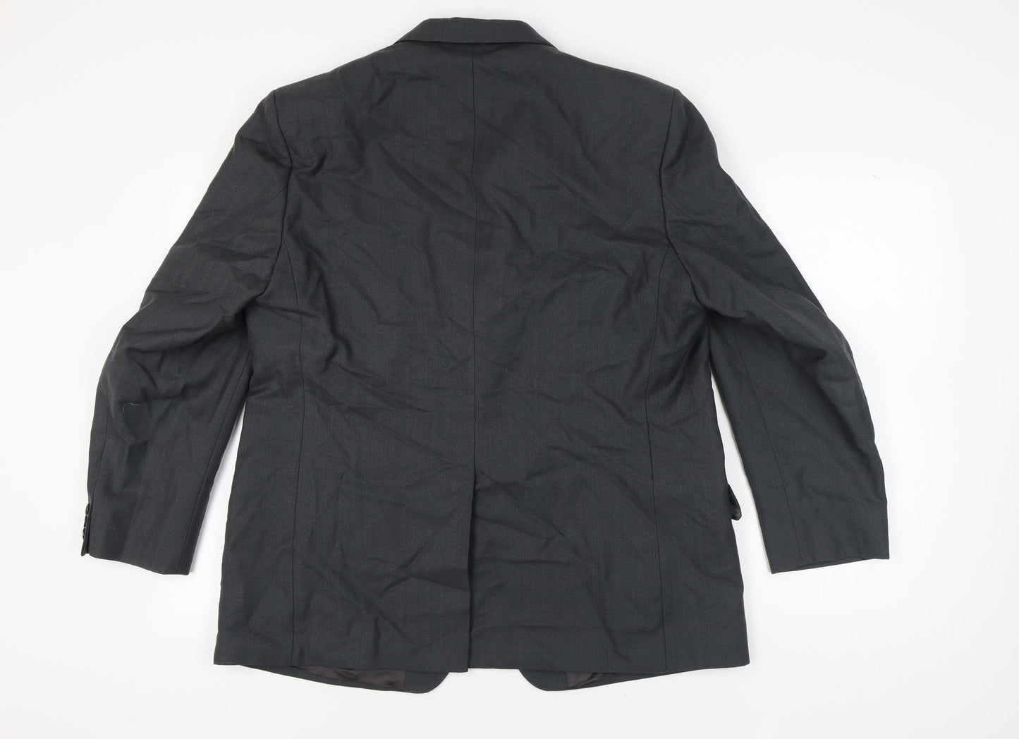 Mens UK Size 46 Magee Regular Black Suit Jacket
