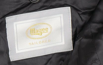 Mens UK Size 46 Magee Regular Black Suit Jacket
