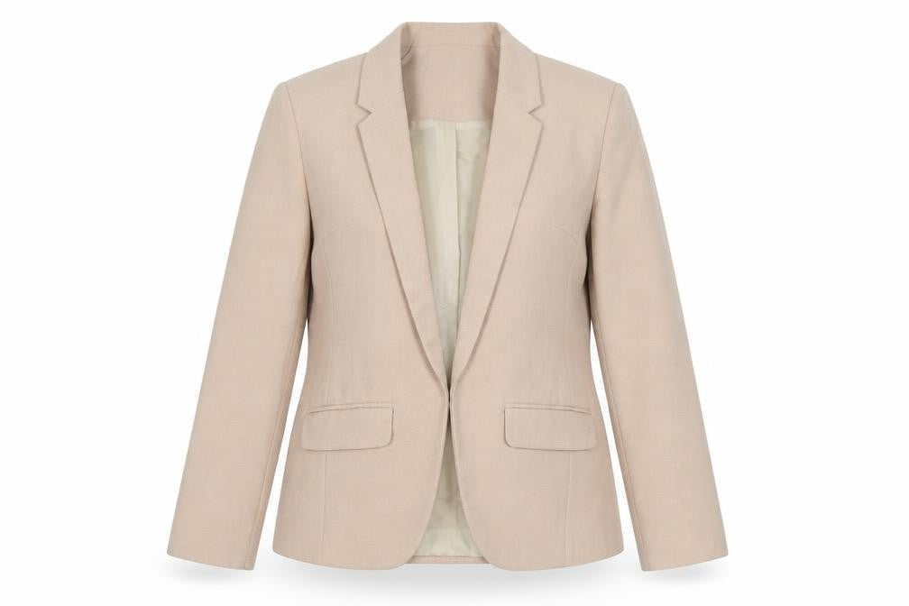 Womens UK Size 12 Oasis Regular Beige Blazer