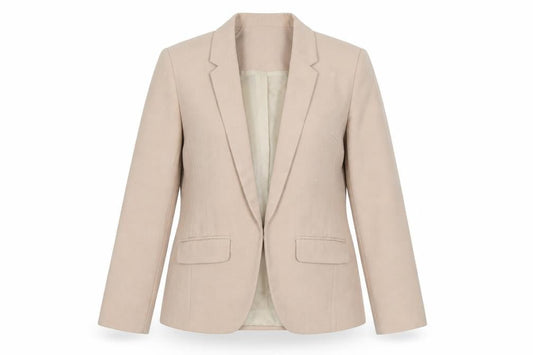 Womens UK Size 12 Oasis Regular Beige Blazer