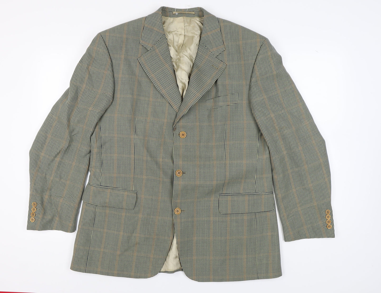 Mens UK Size 42 Lino Vierra Regular Multicoloured Suit Jacket