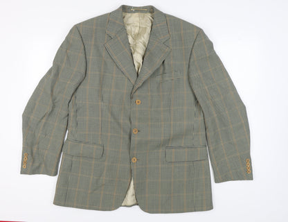 Mens UK Size 42 Lino Vierra Regular Multicoloured Suit Jacket