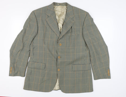 Mens UK Size 42 Lino Vierra Regular Multicoloured Suit Jacket