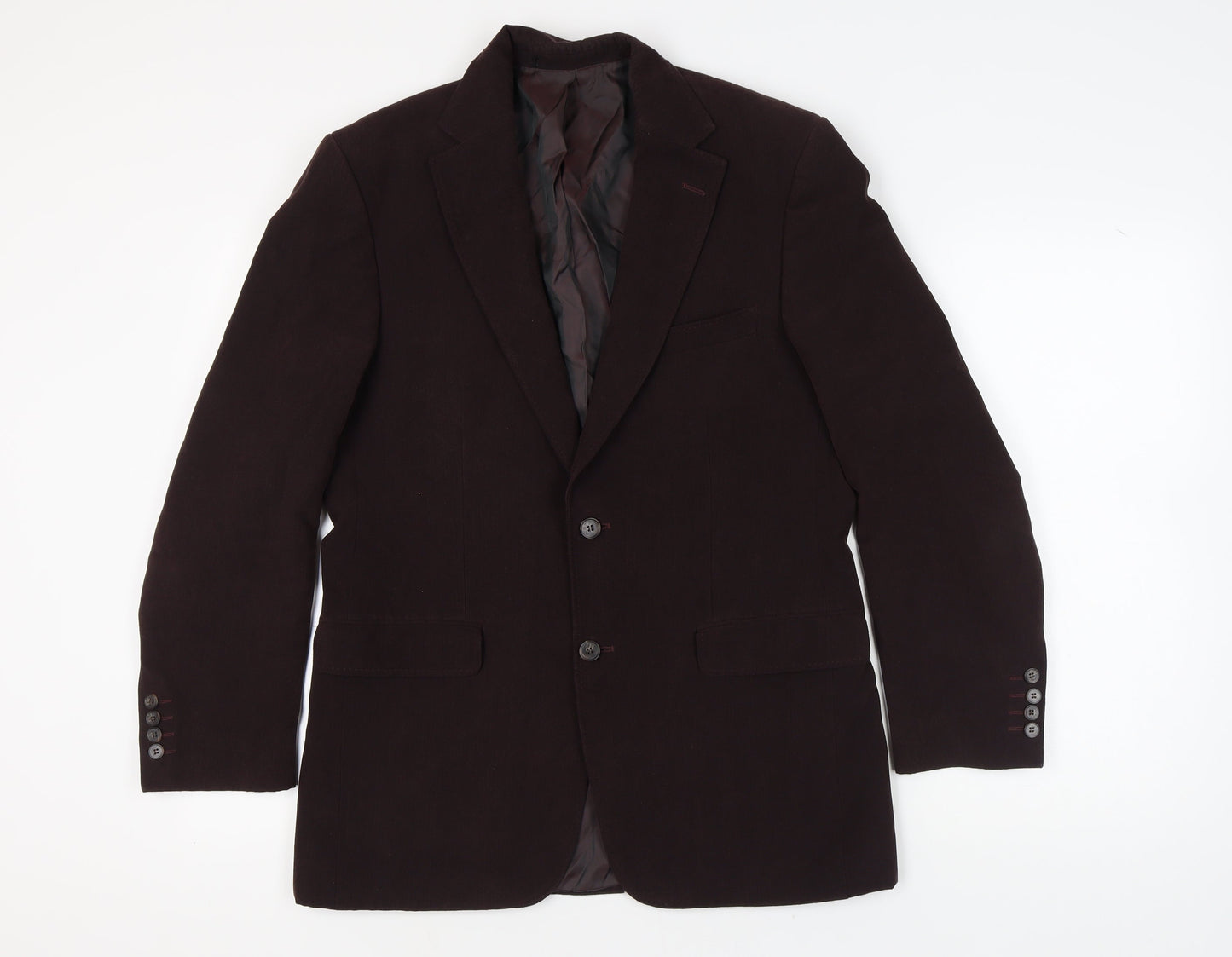 Mens UK Size 38 Marks and Spencer Regular Purple Suit Jacket