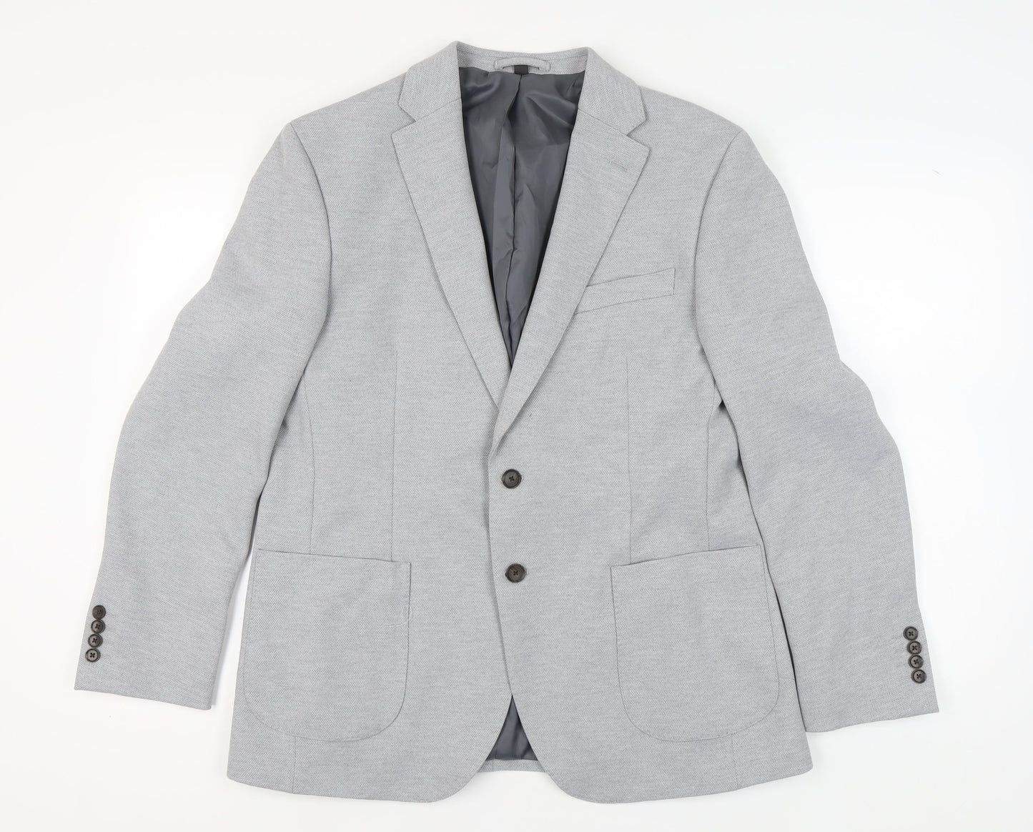 Mens UK Size 42 Marks and Spencer Regular Grey Suit Jacket