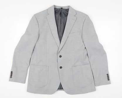 Mens UK Size 42 Marks and Spencer Regular Grey Suit Jacket