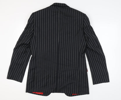 Mens UK Size 40 Marks and Spencer Regular Black Suit Jacket