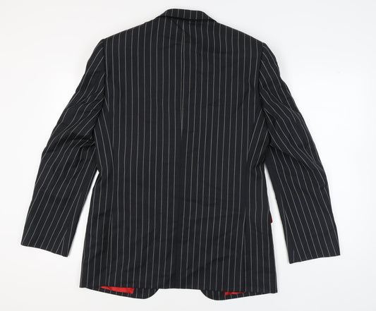 Mens UK Size 40 Marks and Spencer Regular Black Suit Jacket