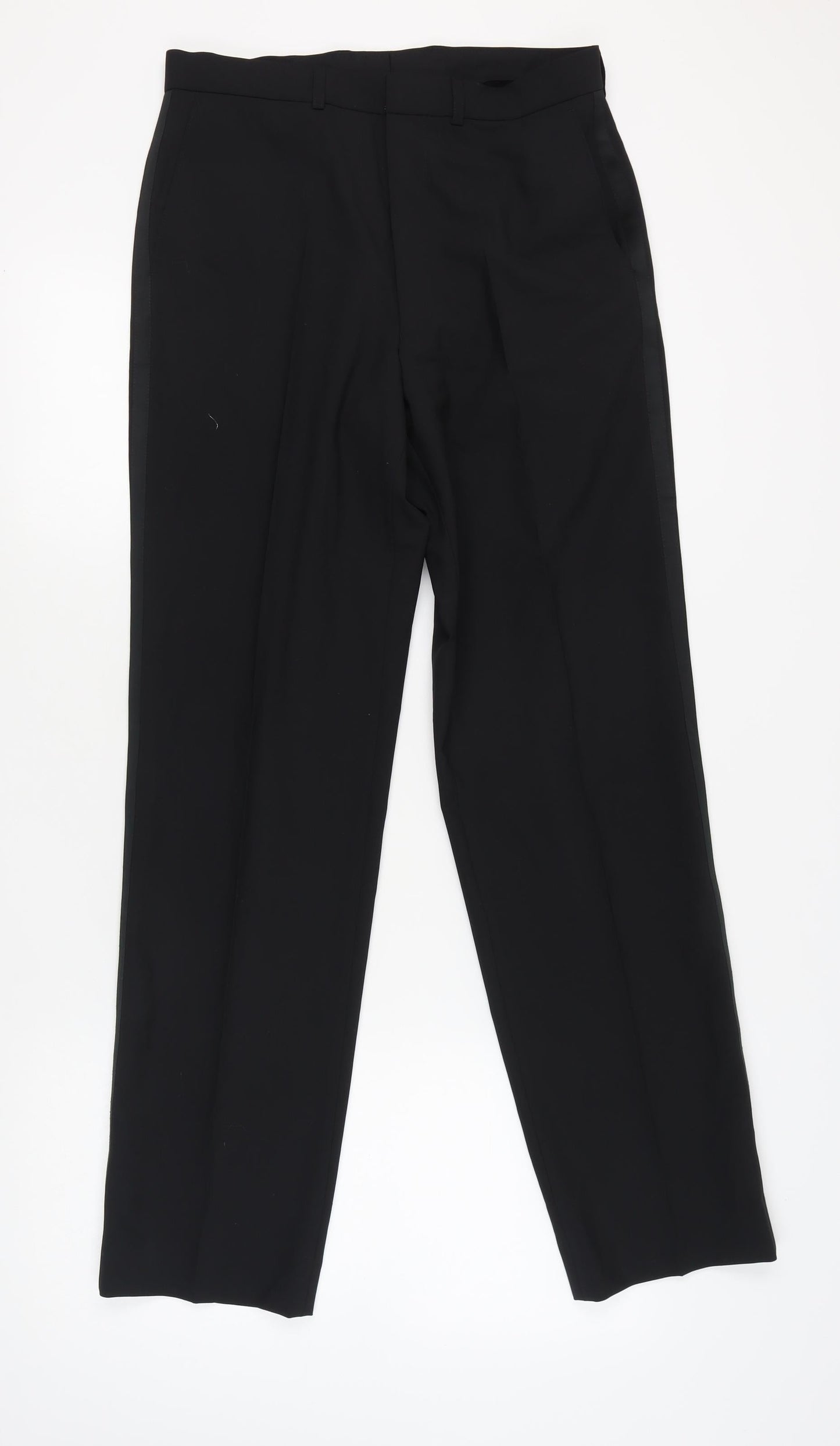Marks and Spencer Men's Black Dress Pants 32