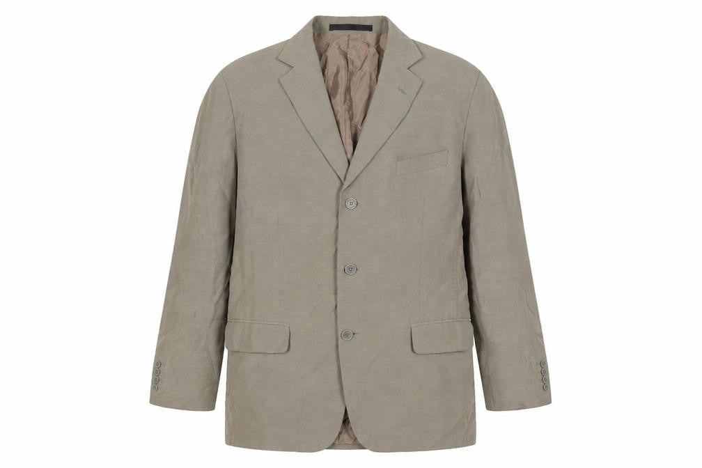 Mens UK Size 42 Marks and Spencer Regular Beige Suit Jacket