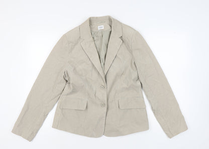 La Redoute Women's Beige Blazer UK 18