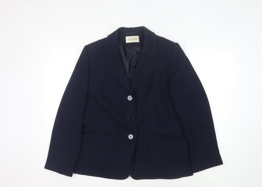 Eastex Women's Blue Blazer Size 14 Classic Business