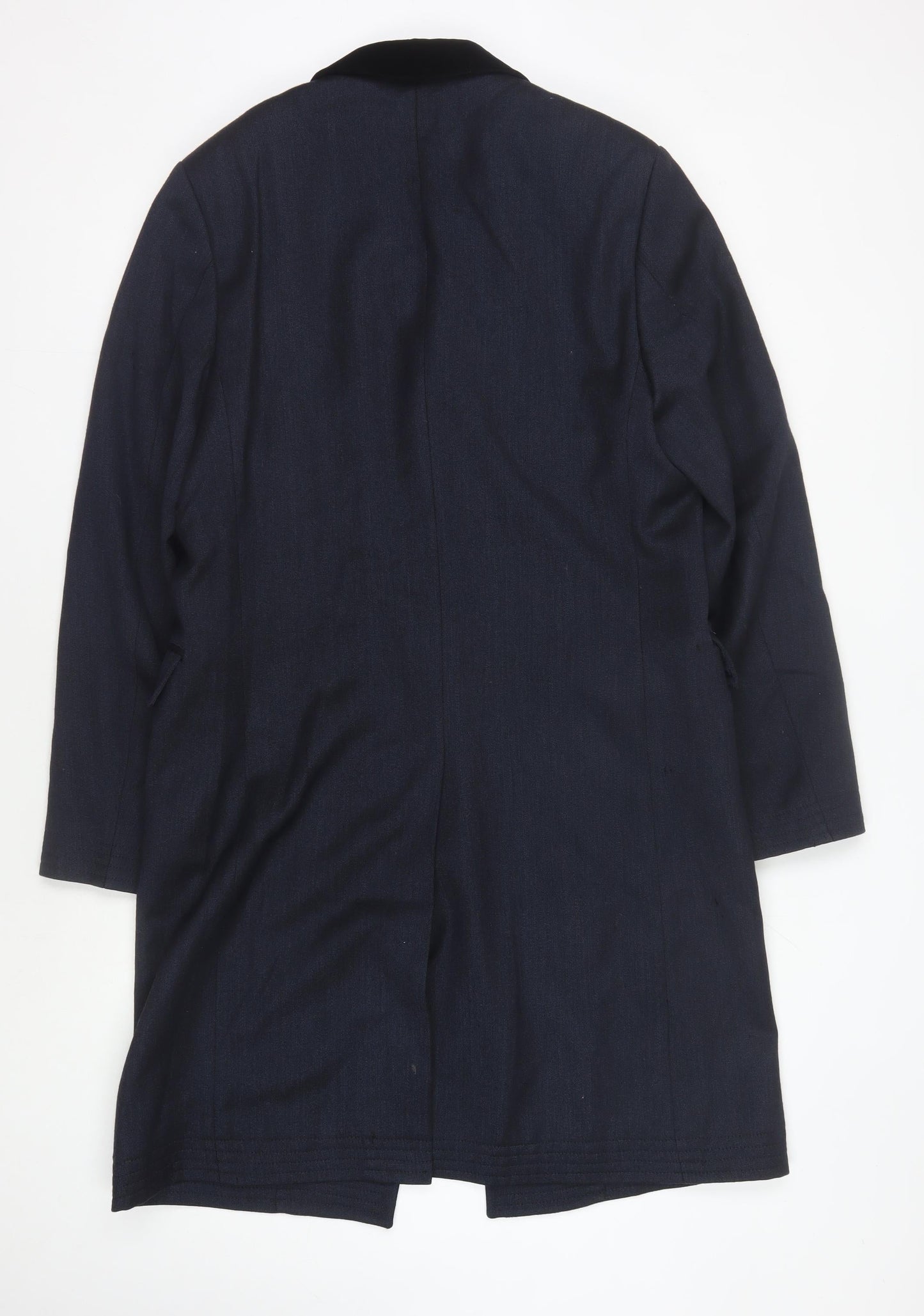 Baron of Piccadilly Men's Blue Blazer 38L Wool