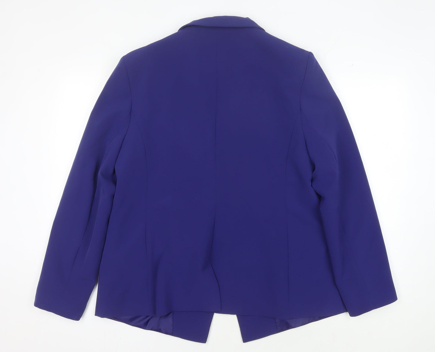 Dorothy Perkins Women's Purple Blazer Size 16 Regular