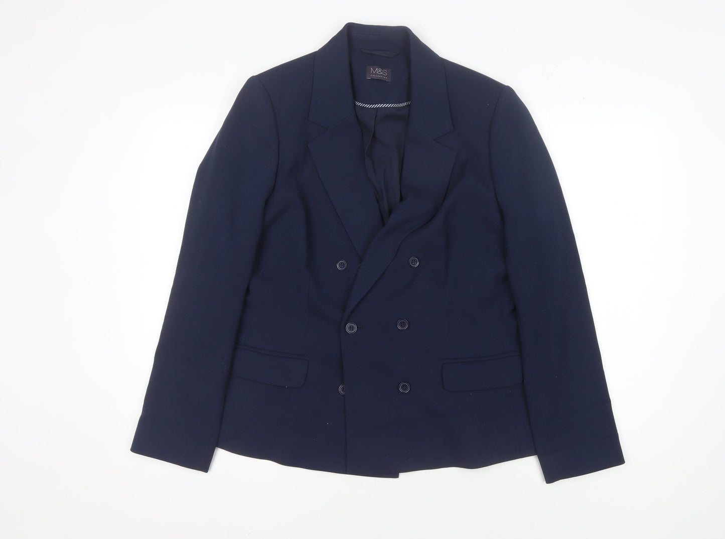 Marks and Spencer Women's Blue Blazer Size 16