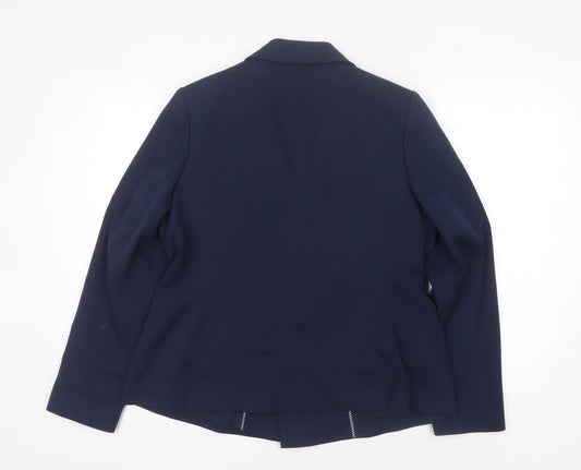 Marks and Spencer Women's Blue Blazer Size 16