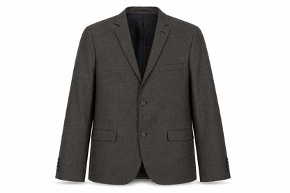Refectory Men's Brown Wool Blazer, Size 40R, Classic Style