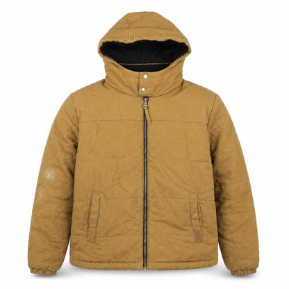 Mens UK Size M Bass Creek Brown Puffer Jacket
