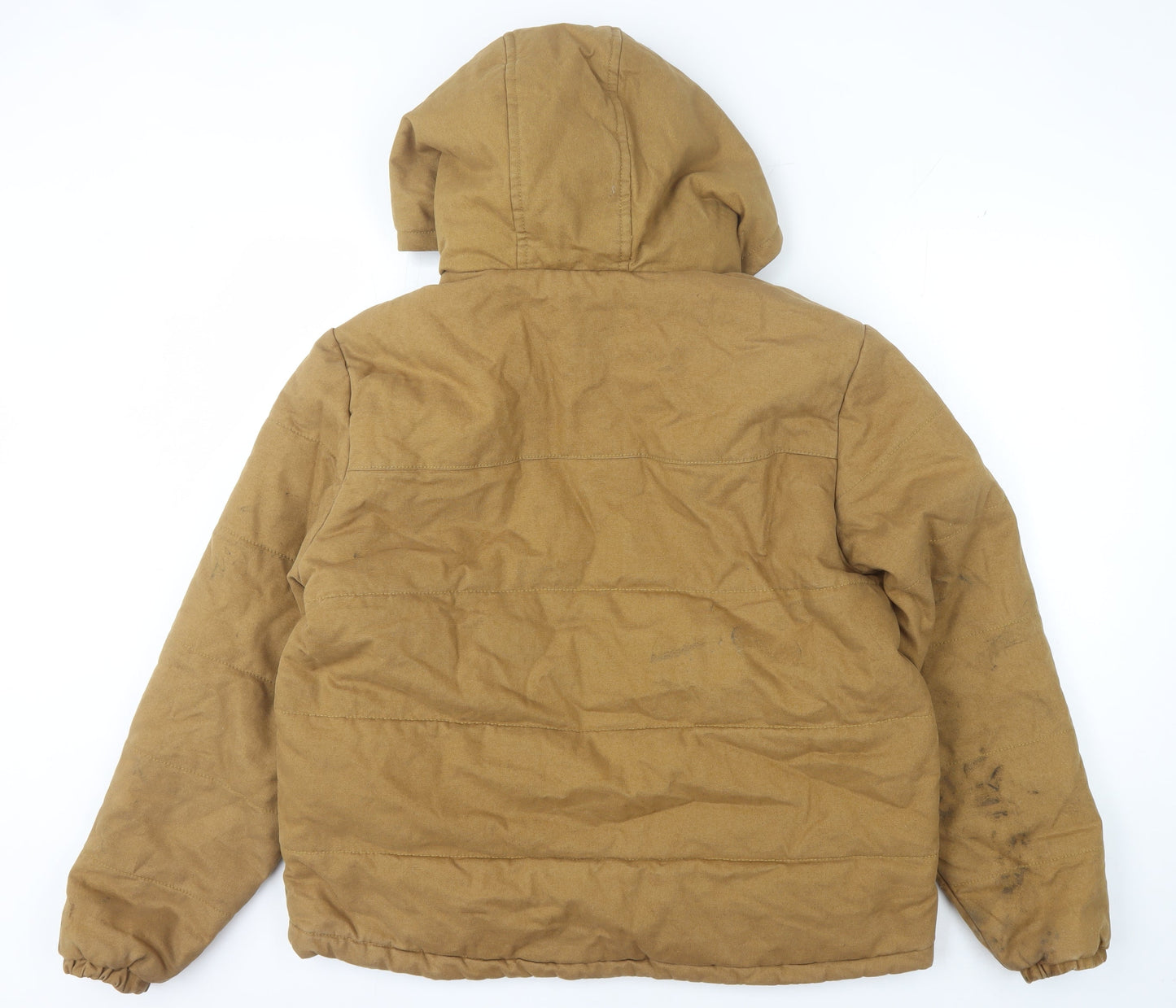 Mens UK Size M Bass Creek Brown Puffer Jacket