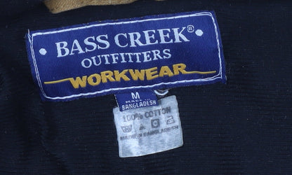 Mens UK Size M Bass Creek Brown Puffer Jacket
