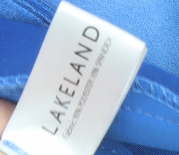 Lakeland Women's Blue Motorcycle Jacket Size 12