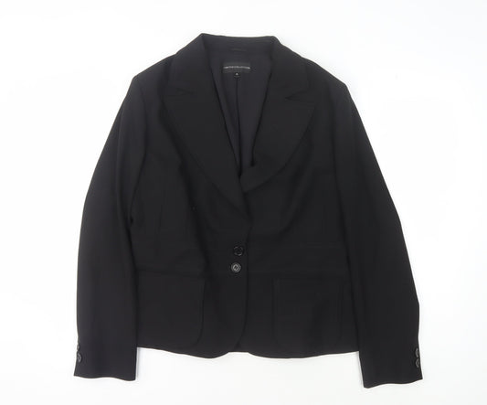 Marks and Spencer Women's Black Blazer, Size 18, Long Sleeve