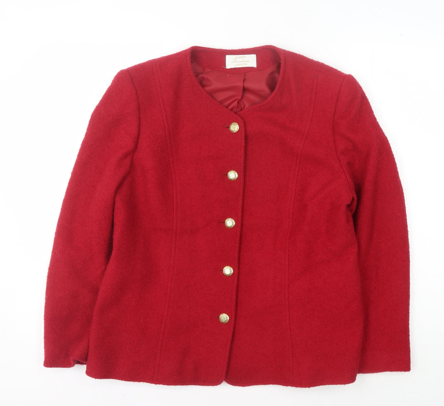 Womens UK Size 14 Eastex Red