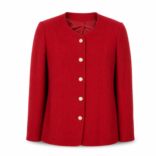 Womens UK Size 14 Eastex Red