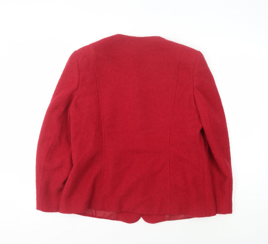 Womens UK Size 14 Eastex Red