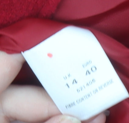 Womens UK Size 14 Eastex Red