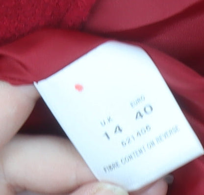 Womens UK Size 14 Eastex Red