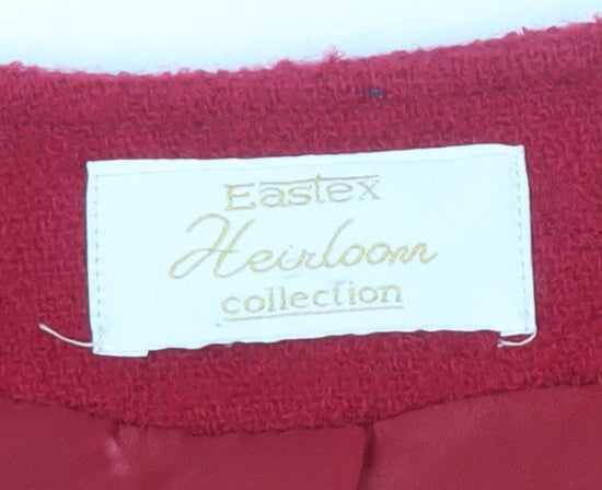 Womens UK Size 14 Eastex Red