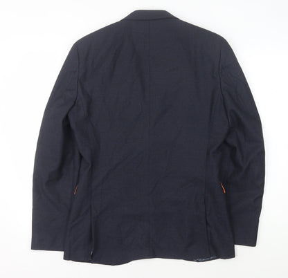 Mens UK Size 38 NEXT Regular Blue Suit Jacket