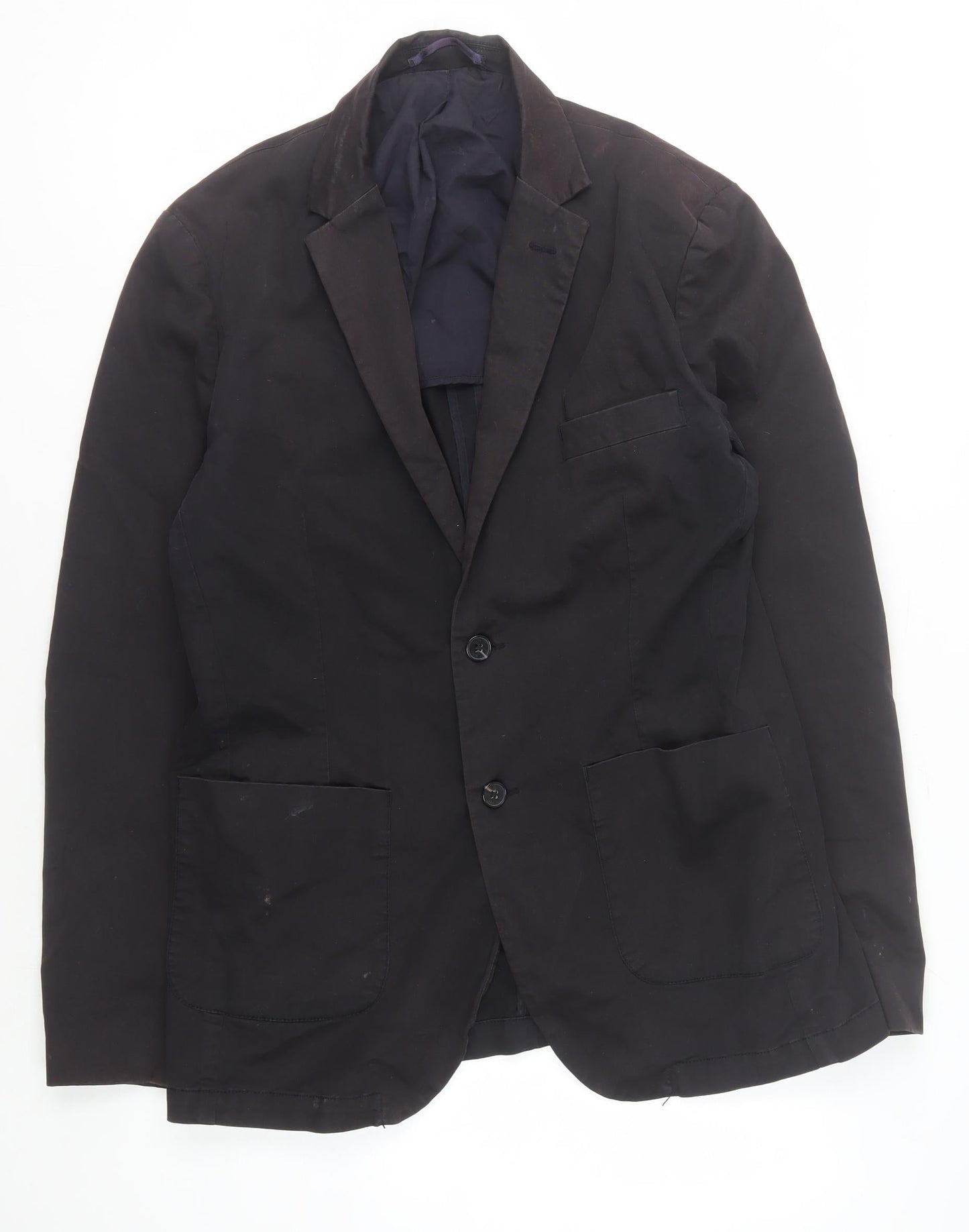 Mens UK Size M French Connection Black Basic Jacket
