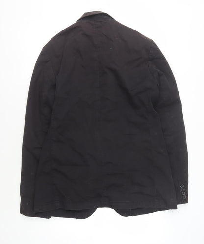 Mens UK Size M French Connection Black Basic Jacket