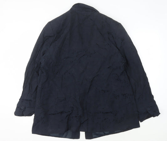 Next Women's Navy Blazer, UK Size 20, Single-Breasted