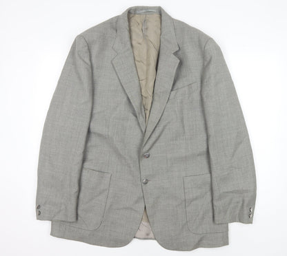 Mens UK Size 44 St Michael Regular Grey Suit Jacket
