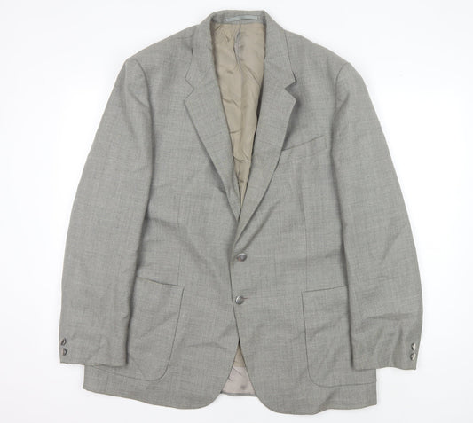 Mens UK Size 44 St Michael Regular Grey Suit Jacket