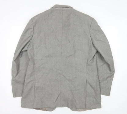 Mens UK Size 44 St Michael Regular Grey Suit Jacket