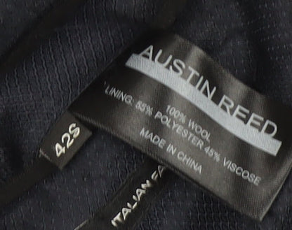 Austin Reed Men's Blue Wool Blazer 42S