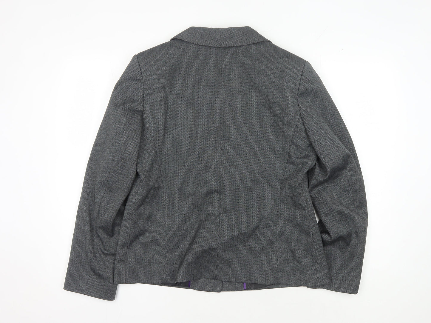 Russ Collection Women's Black Suit Jacket Size 14