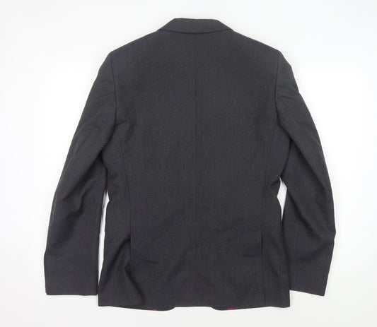 Marks and Spencer Men's Grey 38R Blazer, Formal Jacket