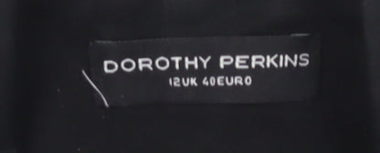 Dorothy Perkins Black Blazer, Women, Size 12, Polka Dot