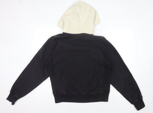 Mens UK Size S Champion Black Pullover Hoodie